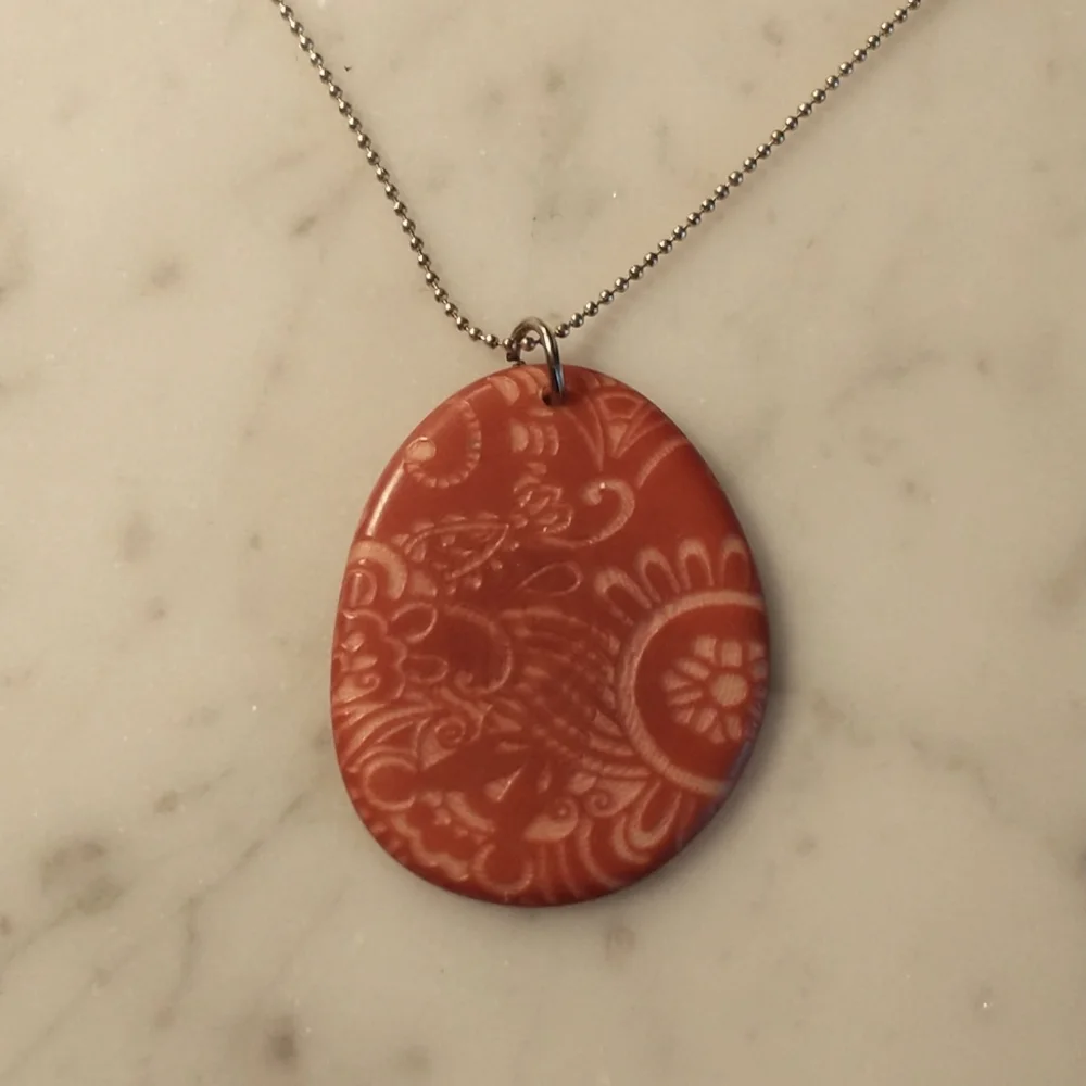 Ten Thousand Villages Necklace & Earring Set - Picture 3 of 6